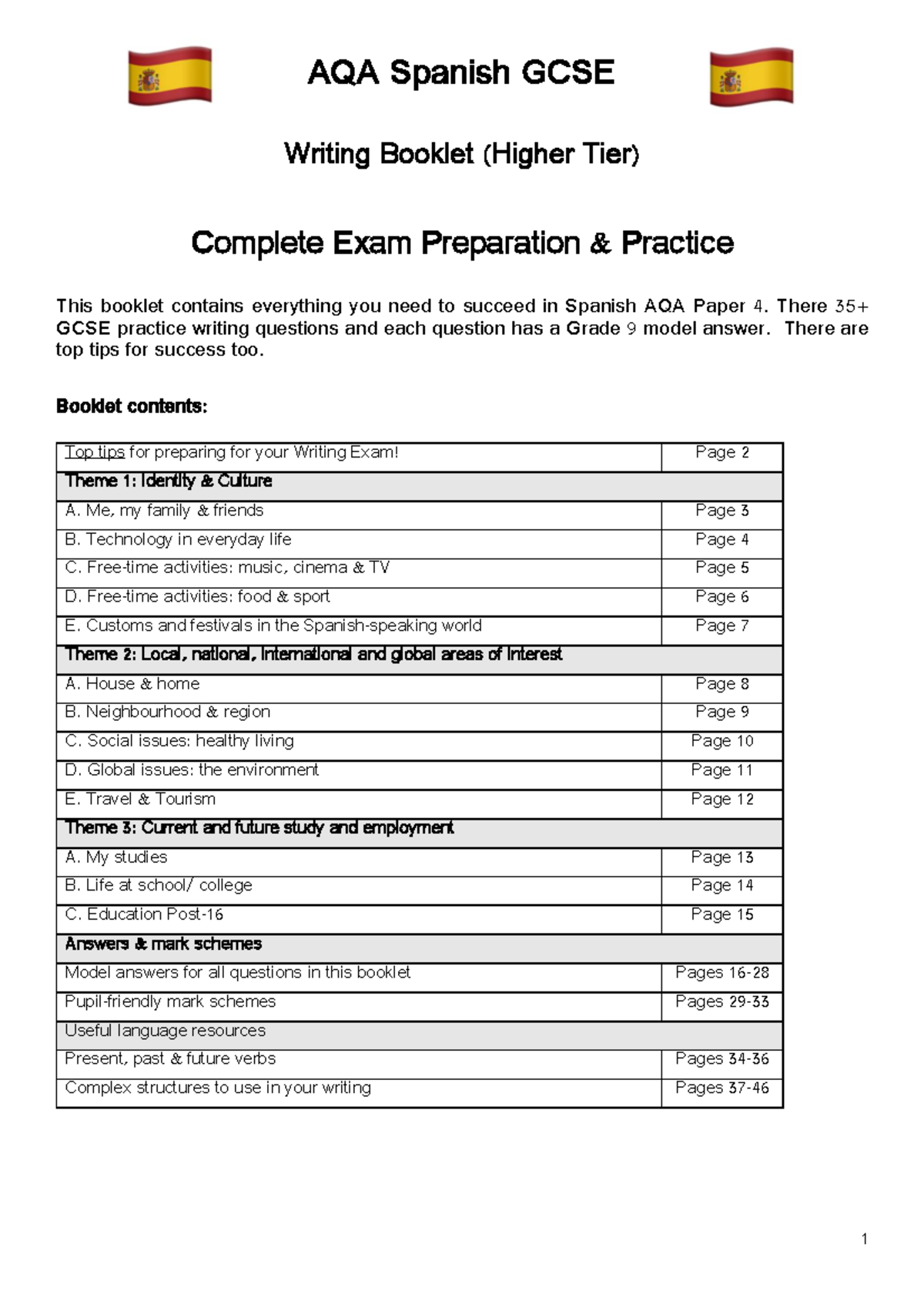 aqa-spanish-gcse-ht-writing-exam-practice-aqa-spanish-gcse-writing