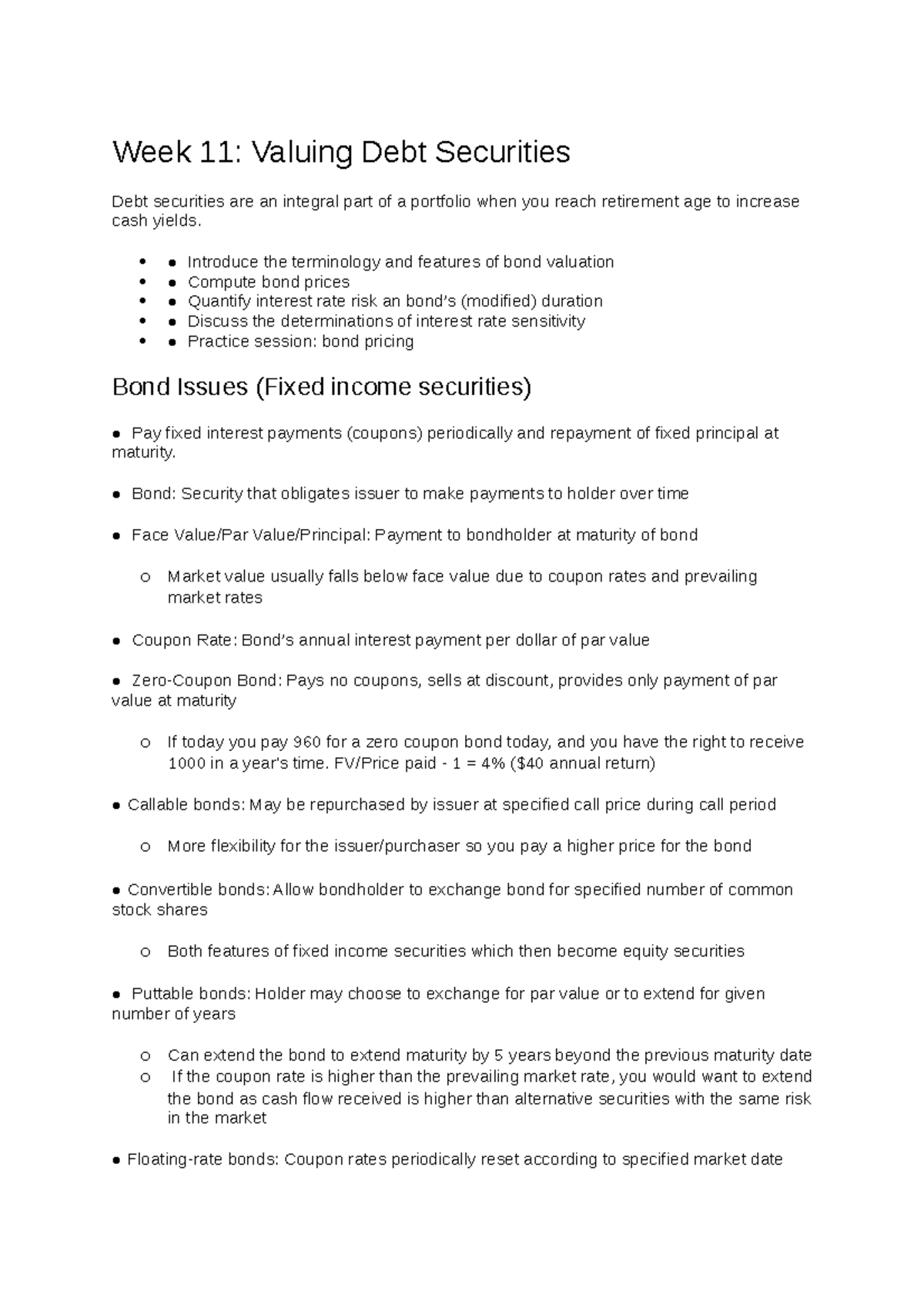 Week 11 - Lecture notes - 025503 - Studocu