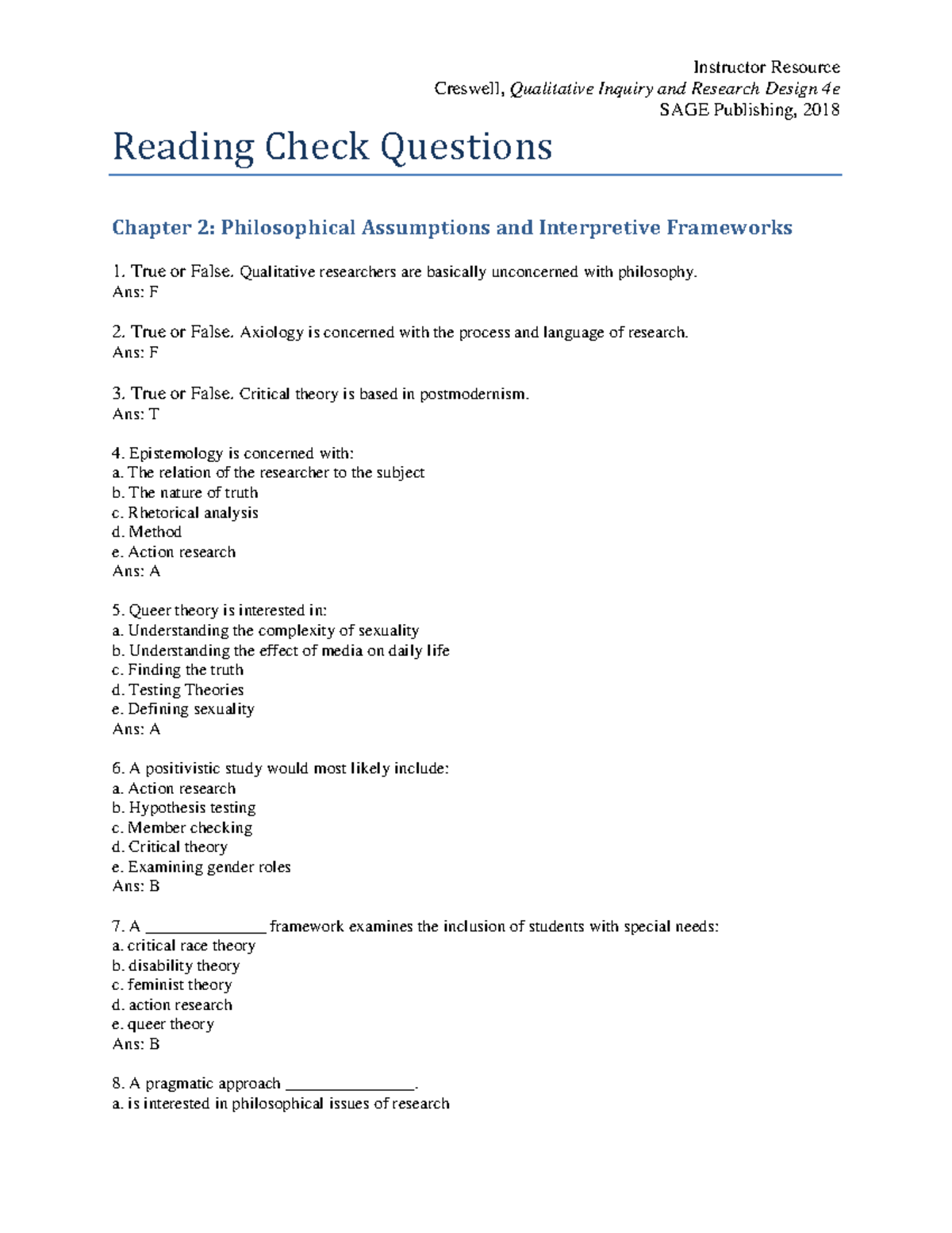 qualitative research according to creswell 1994