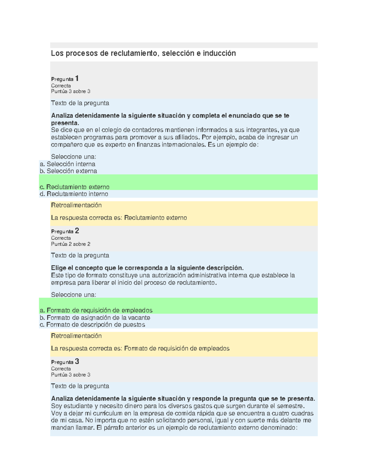 Los procesos de reclutamiento - Se dice que en el colegio de contadores ...