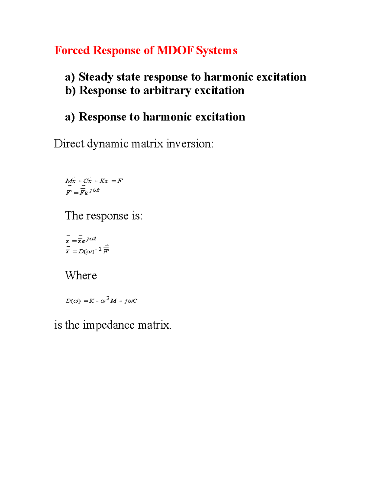 7review-forced-vibration-mdof-forced-response-of-mdof-systems-a