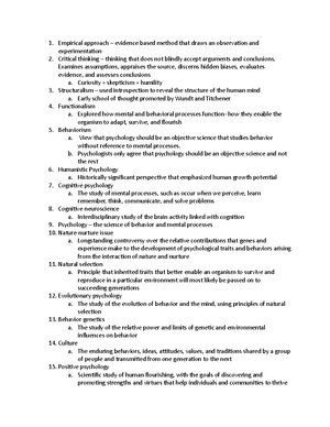 Lecture 1-2 - unifying themes, hierarchy, and intro to evolution - Biol ...