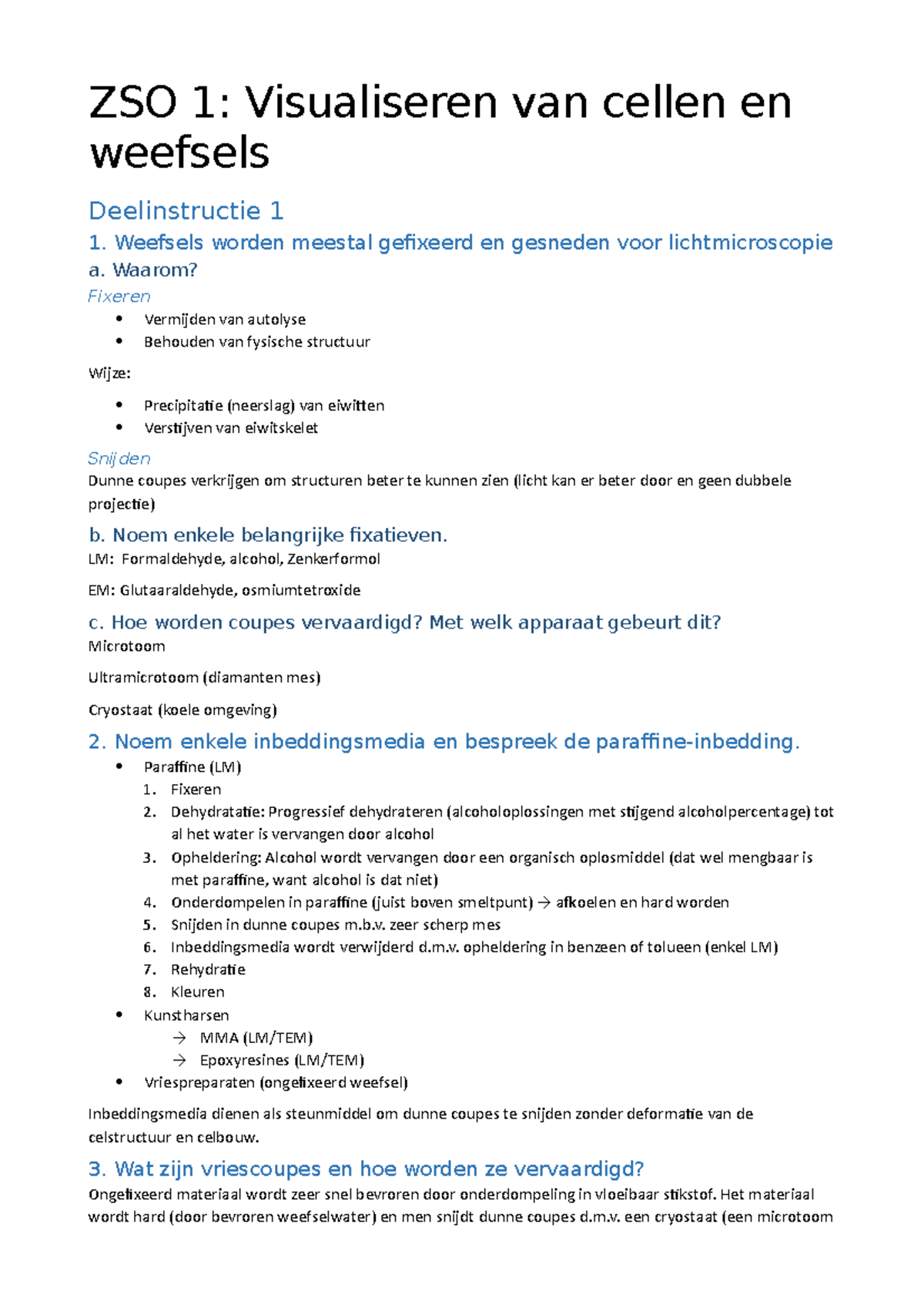 Werkgroep Uitwerkingen - Oplossingen Van Zso 1 - ZSO 1: Visualiseren ...