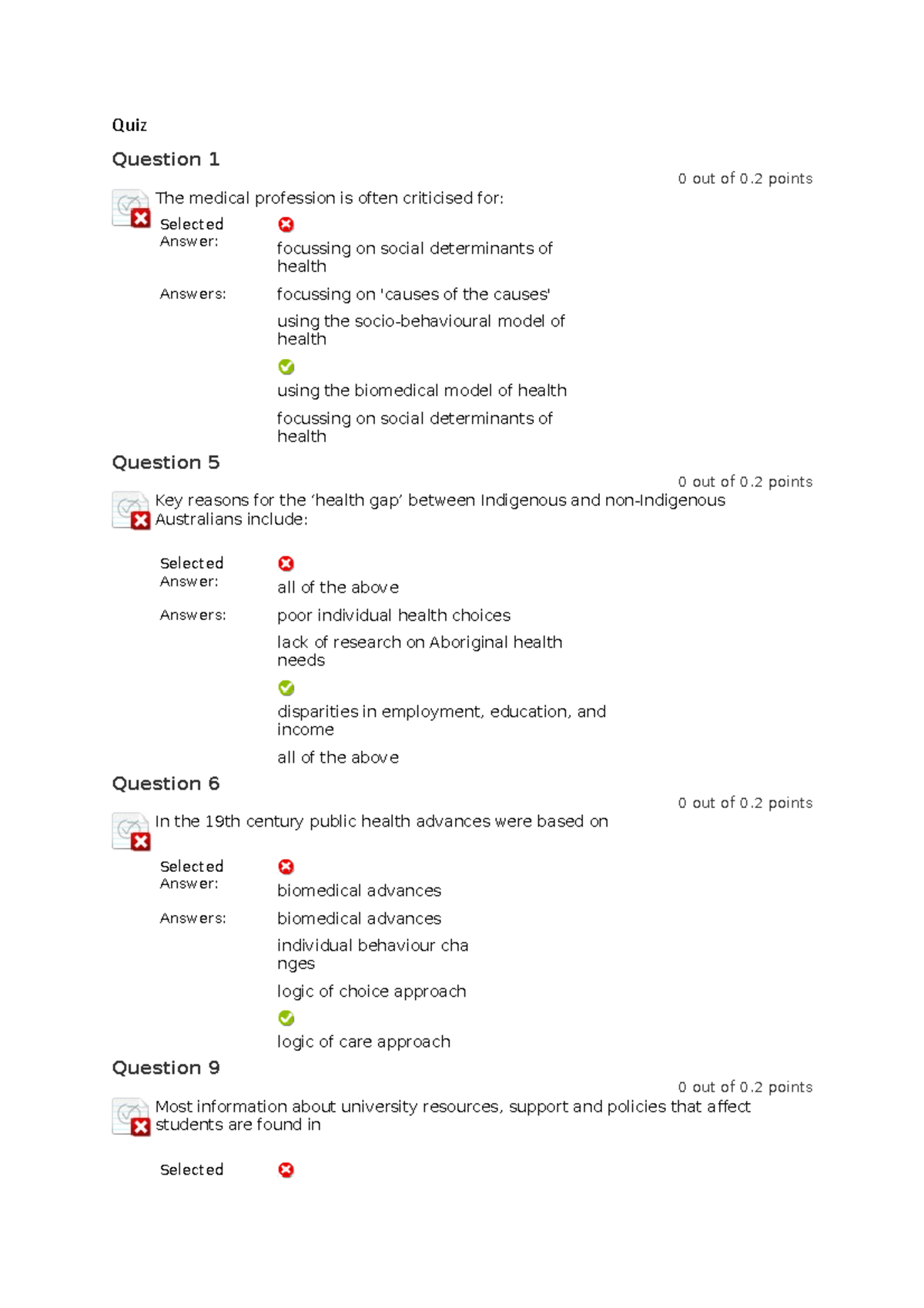 Quiz 1 16 May 2019, Questions And Answers - Quiz Question 1 0 Out Of 0 ...