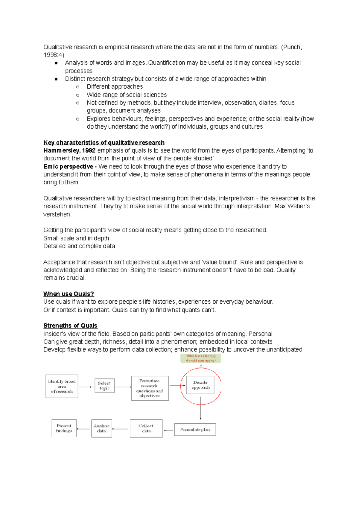 Intro to module and assessment - Qualitative research is empirical ...