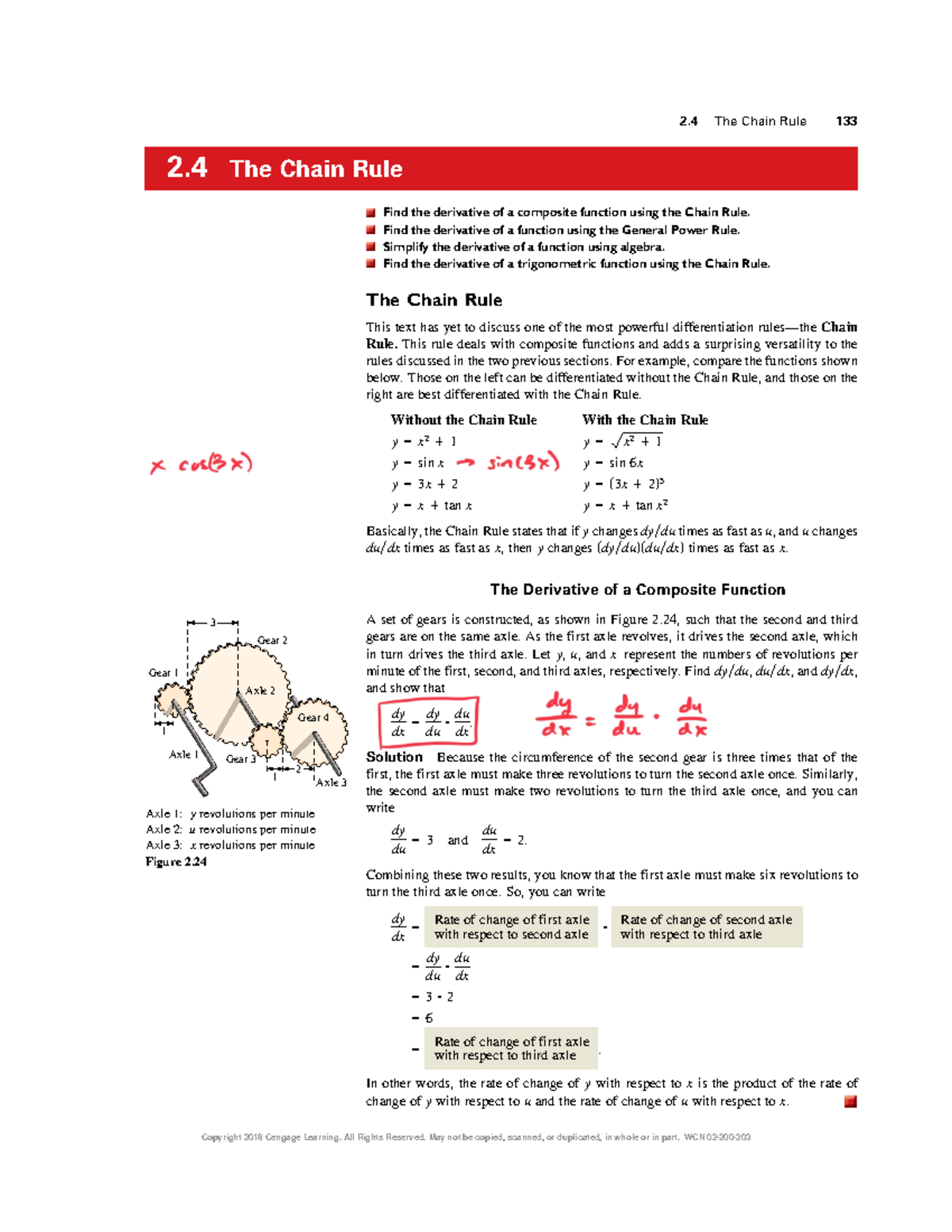 UNIT 2 - Solving math - 2 The Chain Rule 133 2 The Chain Rule - Studocu