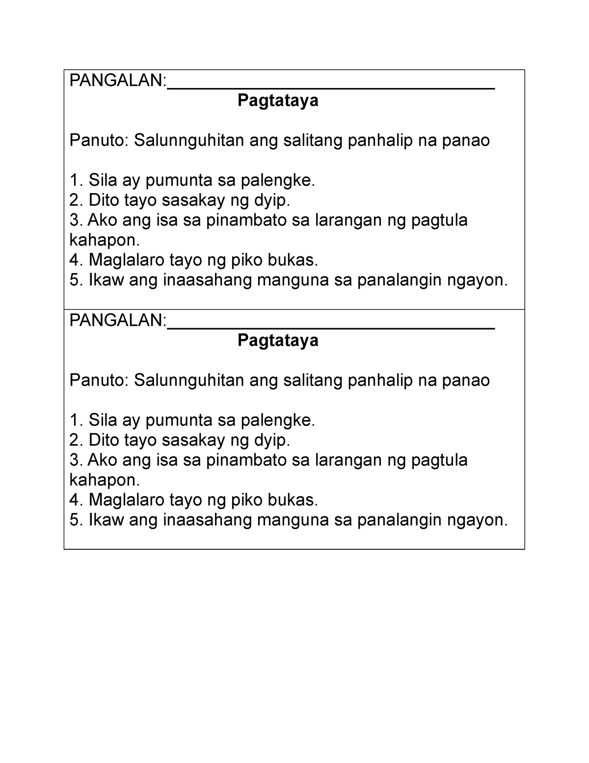 essay tagalog explanation