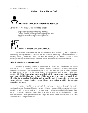 GPE1 Module 1 - Module 1: Attitude Matters WHAT WILL YOU LEARN FROM ...