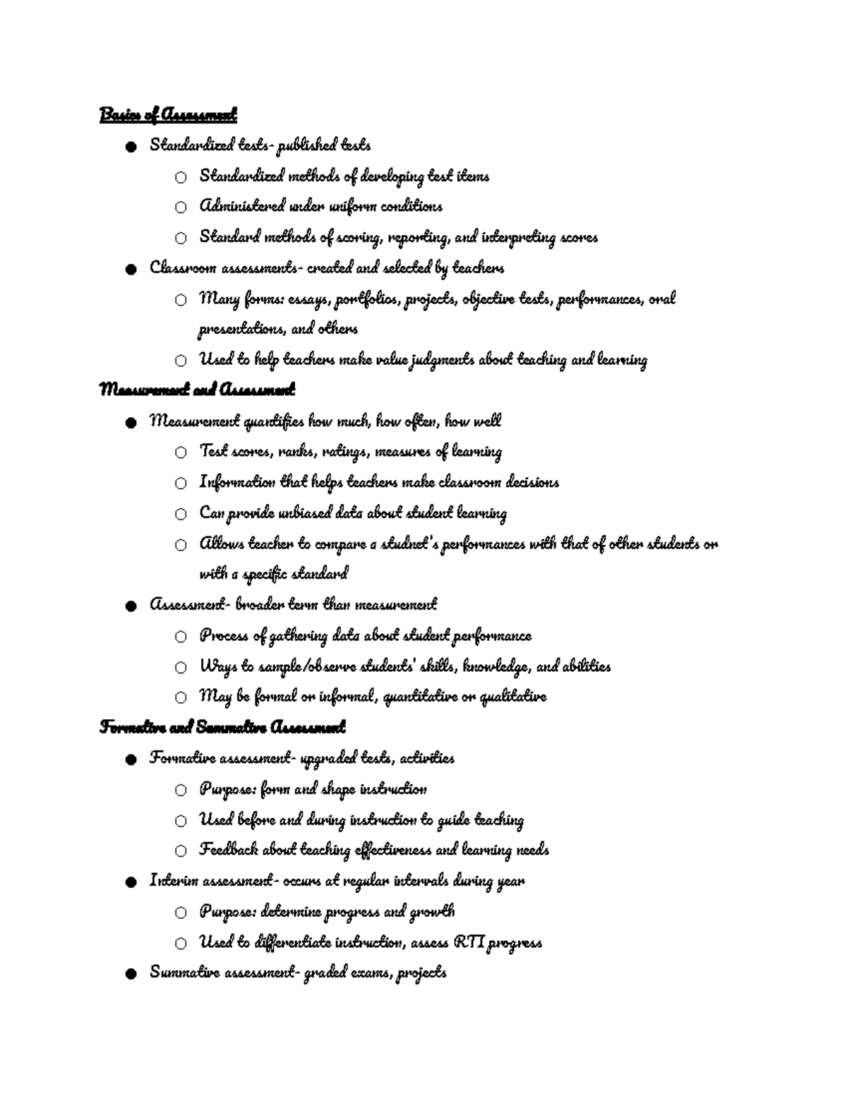 classroom-assessment-grading-and-standardized-testing-basics-of