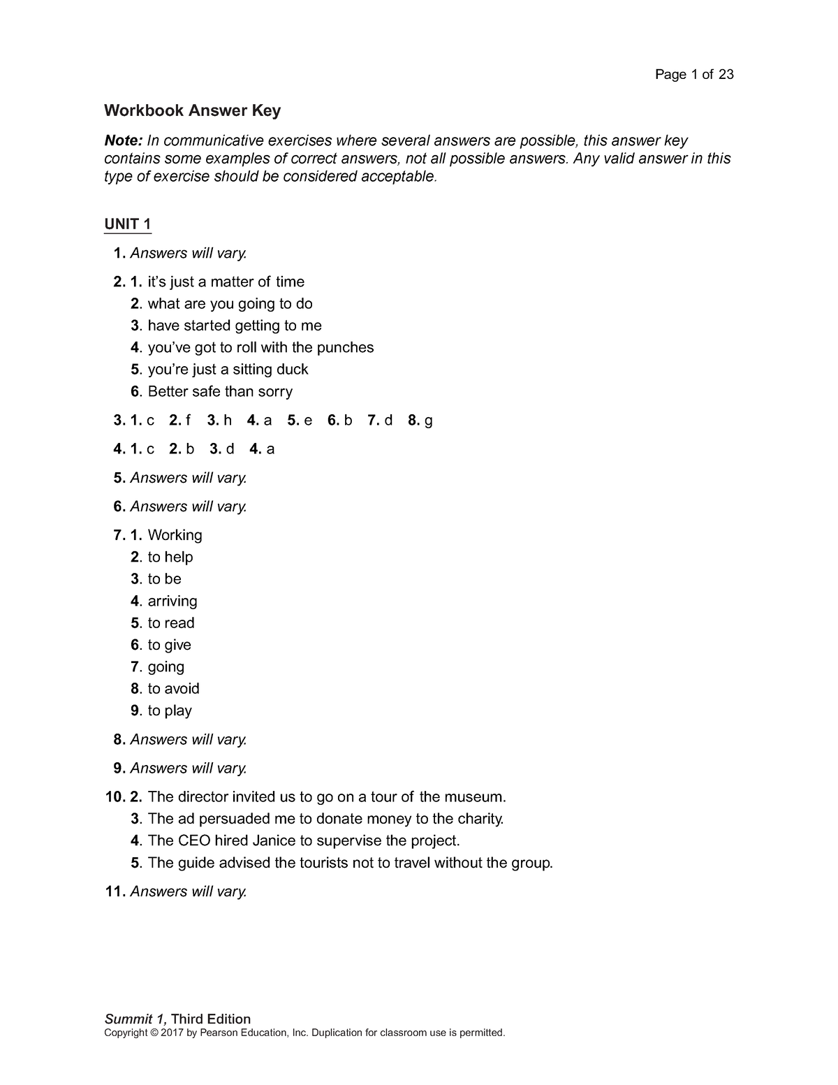 summit-1-work-book-answer-key-summit-1-third-edition-workbook-answer