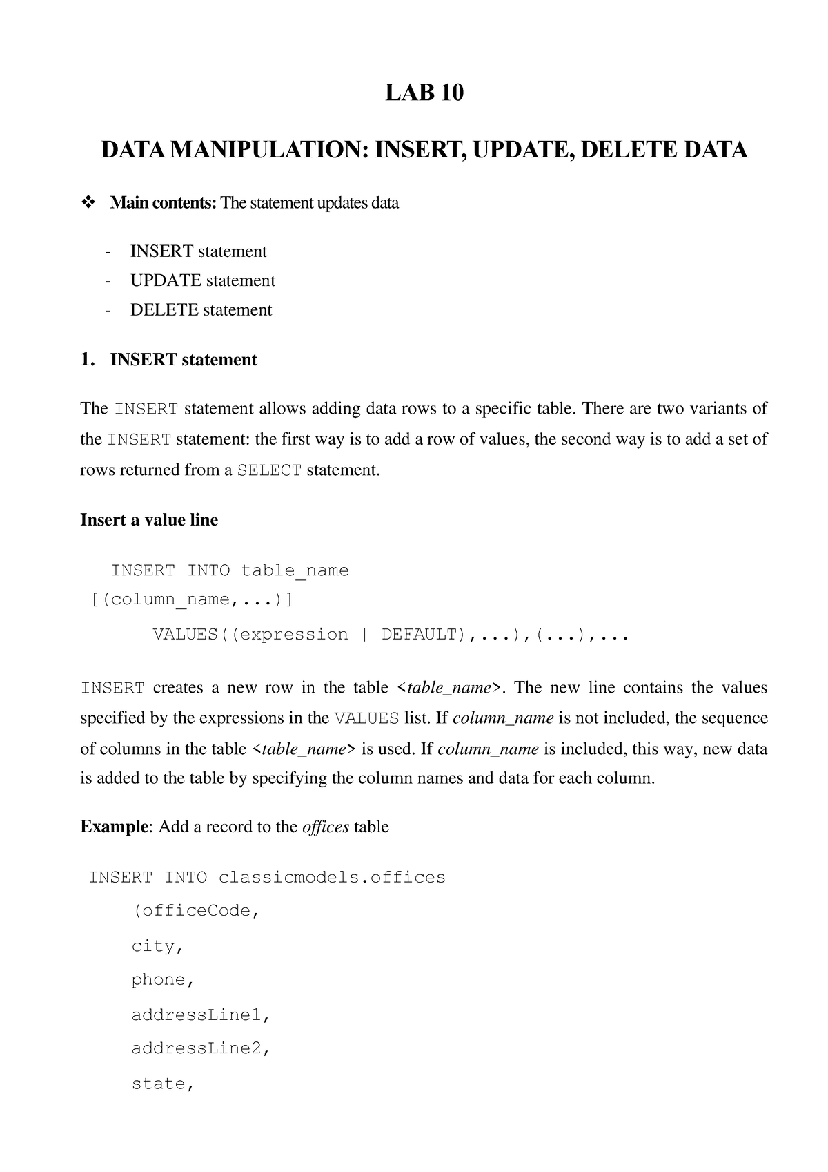 lab10-mysql-data-manipulation-lab-10-data-manipulation-insert