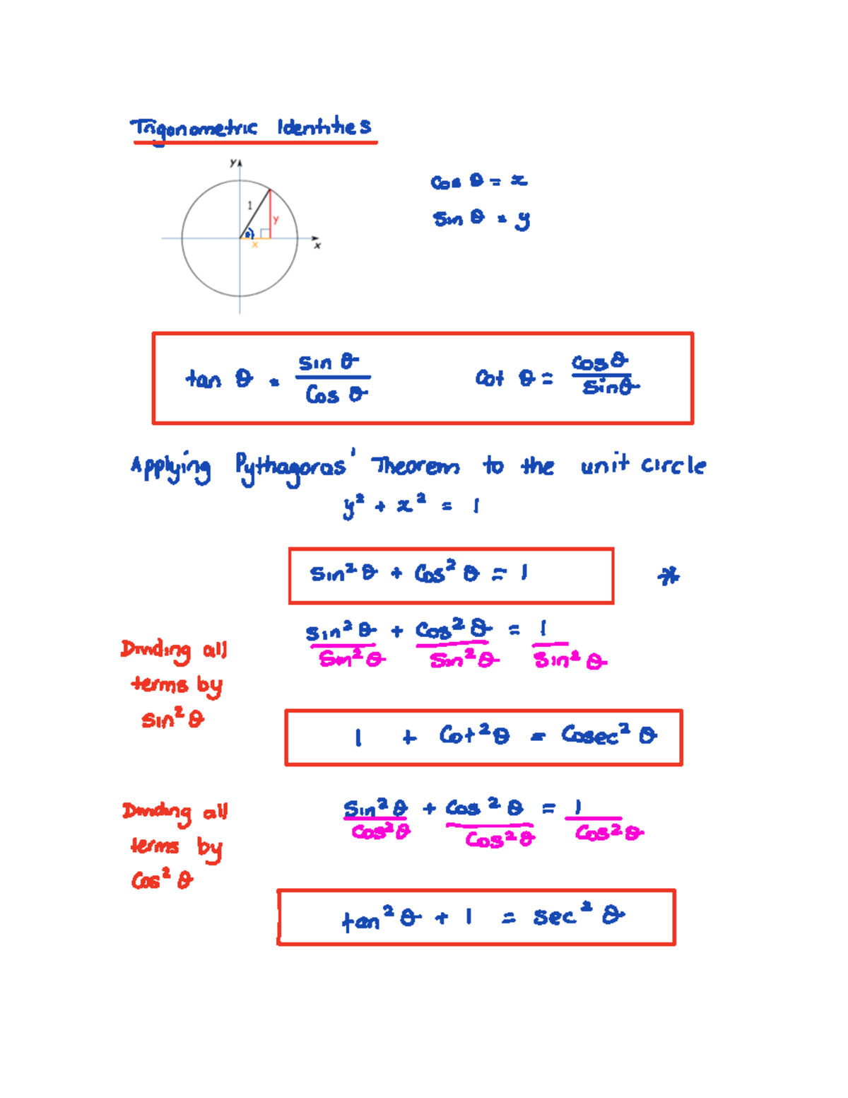 2 Trigonometric Identities - Studocu