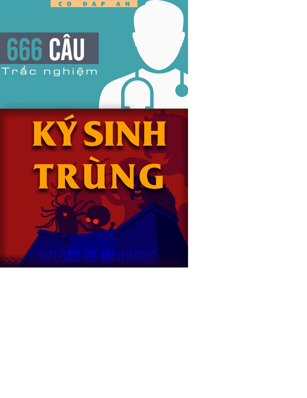 666 Câu Trắc Nghiệm Ký Sinh Trùng - Bí Quyết Ôn Tập Hiệu Quả Cho Sinh Viên Y Khoa