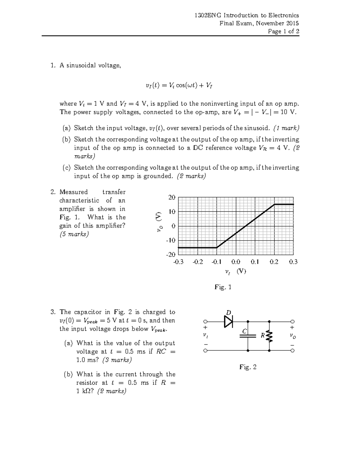 Sample/practice exam 10 June 2015, questions and answers - 1302ENG ...