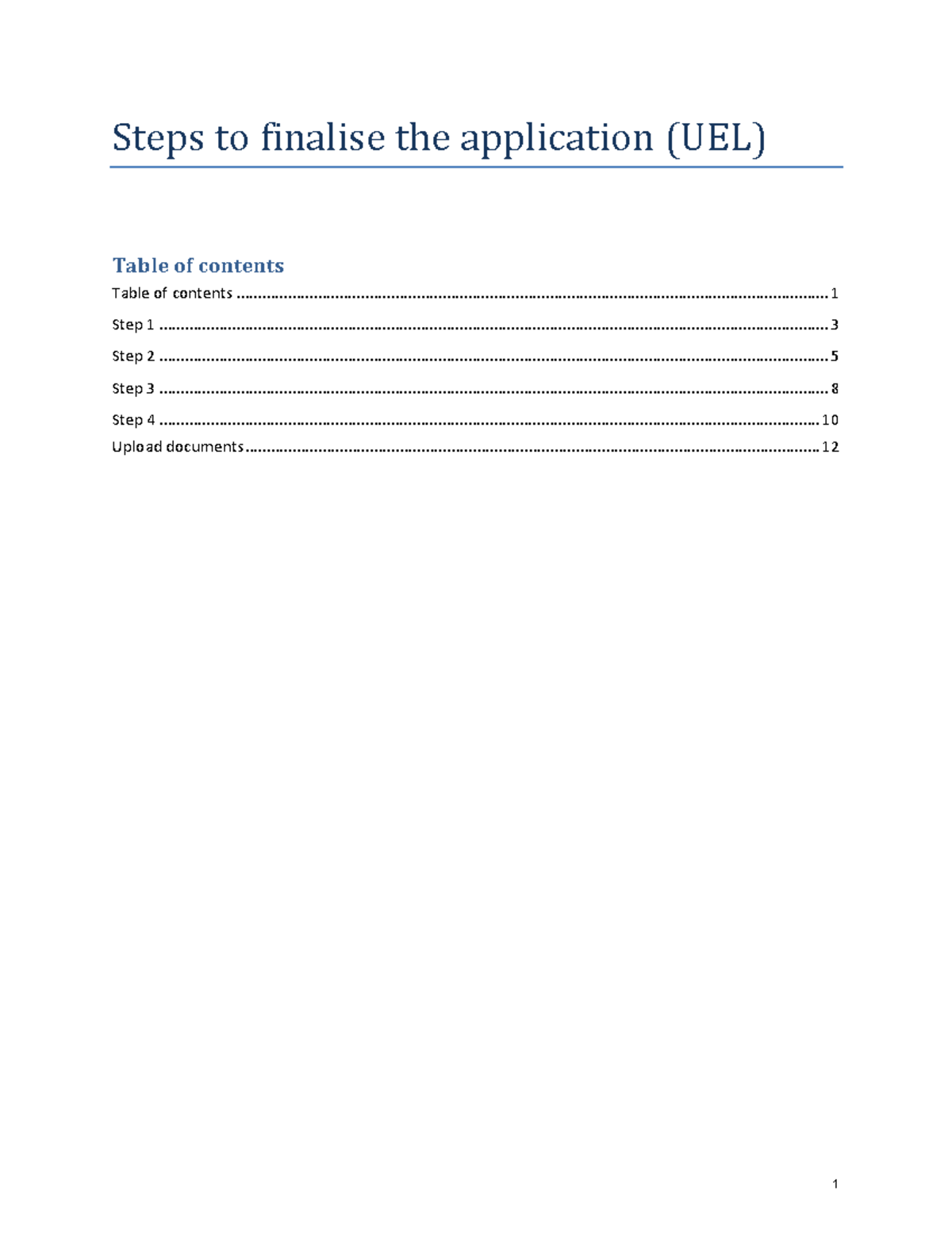 Auditing course outline online Steps to finalise the application (UEL