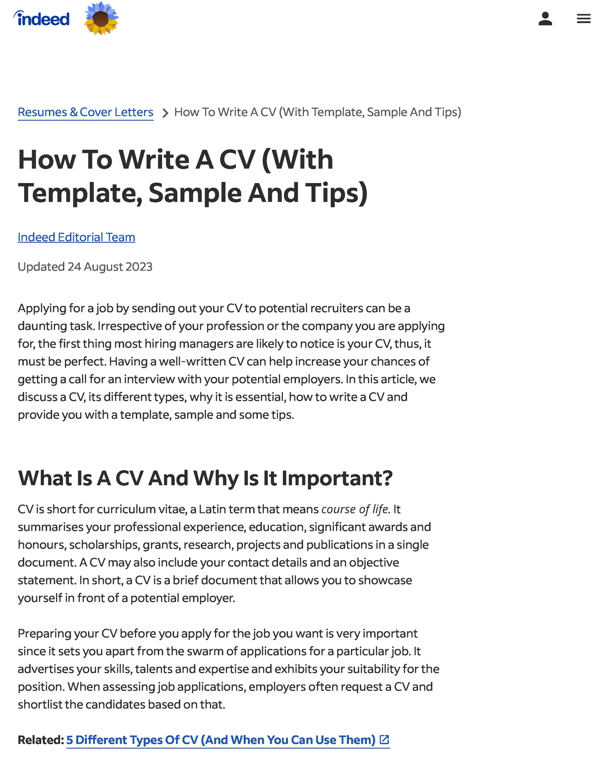 how-to-write-a-cv-with-template-sample-and-tips-indeed-resumes