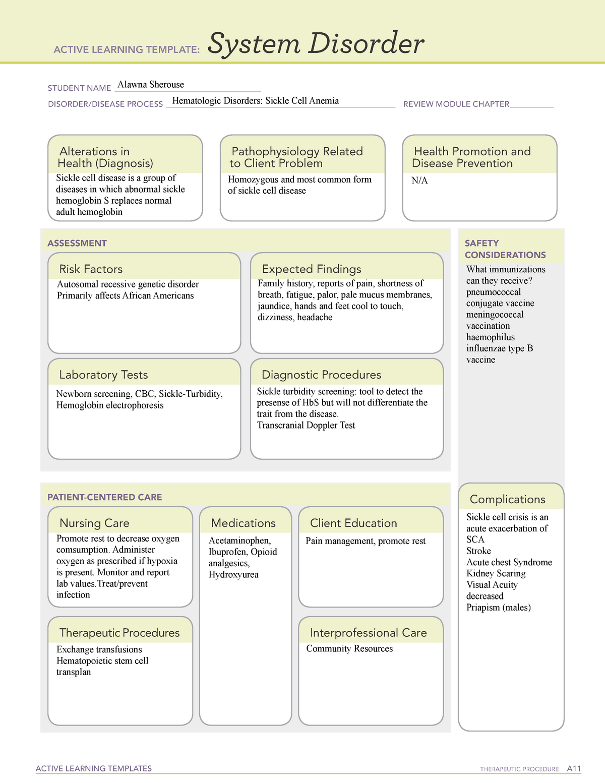 Active Learning Template system Dis 4 ACTIVE LEARNING TEMPLATES