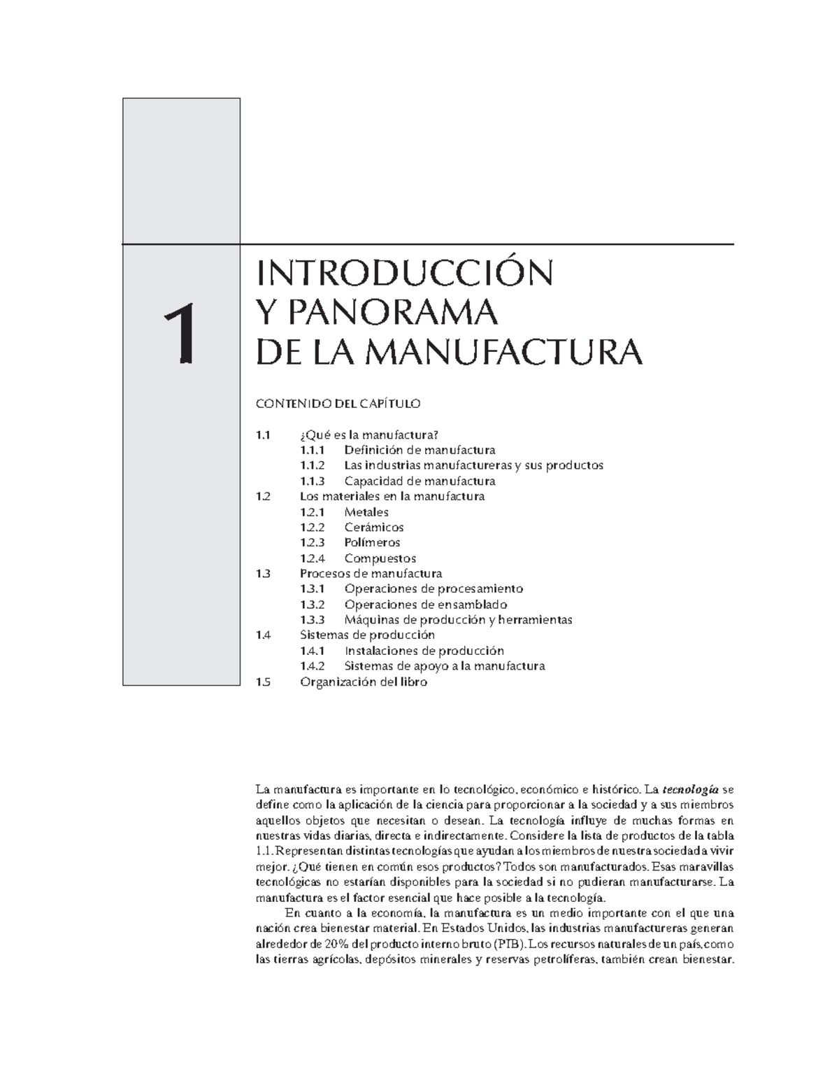 Groover- Capitulo 1- 3ra. ed - INTRODUCCIÓN Y PANORAMA 1 DE LA ...