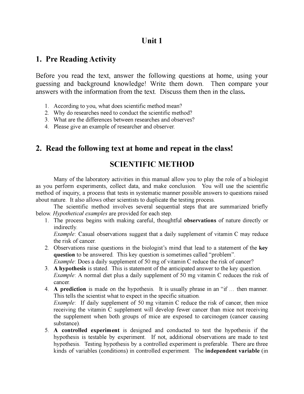 scientific-method-unit-1-1-pre-reading-activity-before-you-read-the-text-answer-the