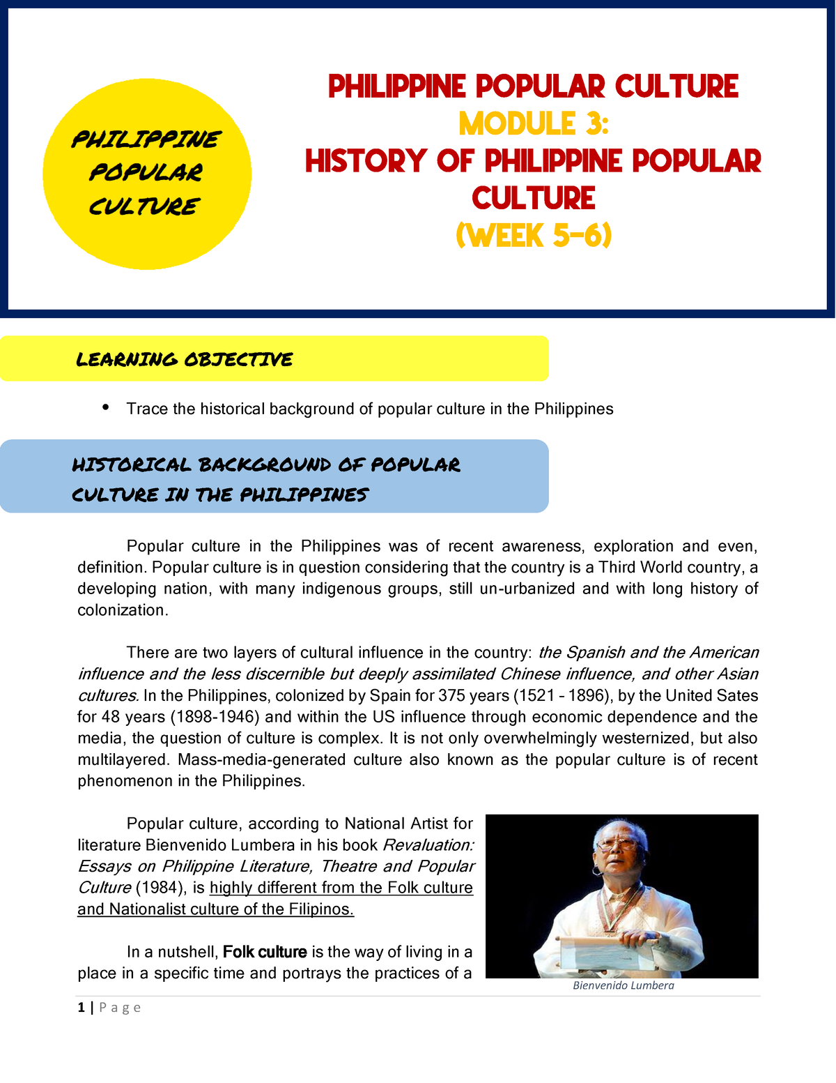 research topic about culture in the philippines