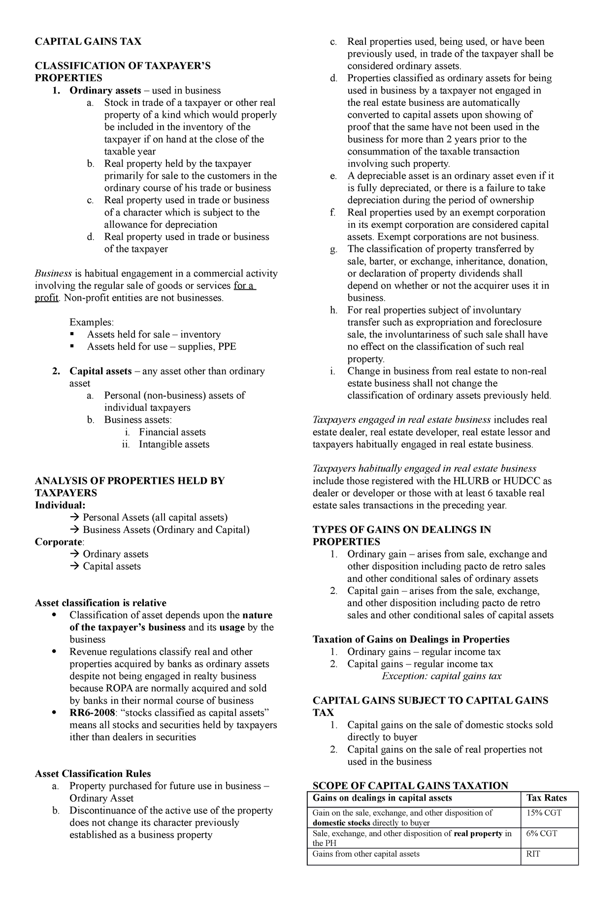 capital-gains-tax-in-reference-to-banggawan-s-income-taxation