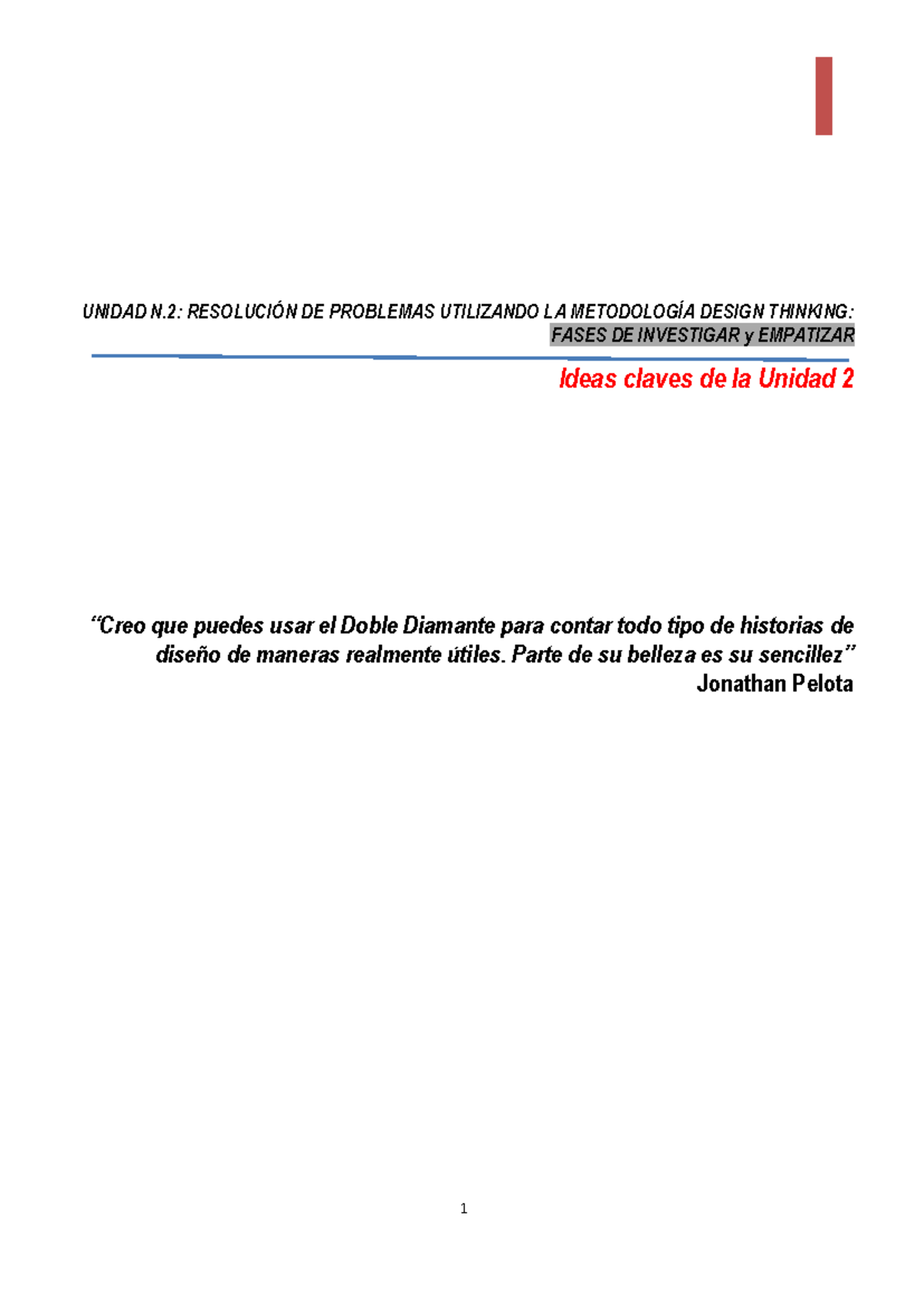 Ideas Claves Unidad 2 General Y Fases 1 Y 2 Ok Ok - UNIDAD N: RESOLUCI ...