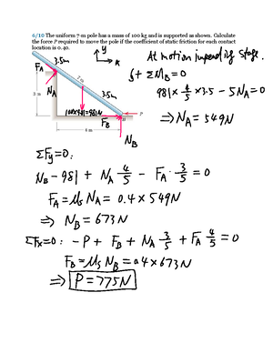 Lecture 11 Plane Trusses and Methods of Joints - In this section ...