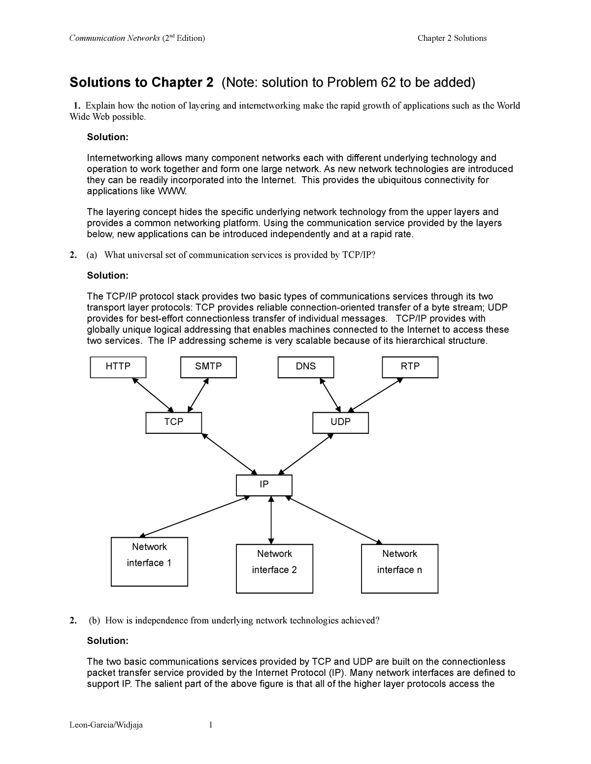 GuyhjghjCh2 Solutions - Solutions To Chapter 2 (Note: Solution To ...