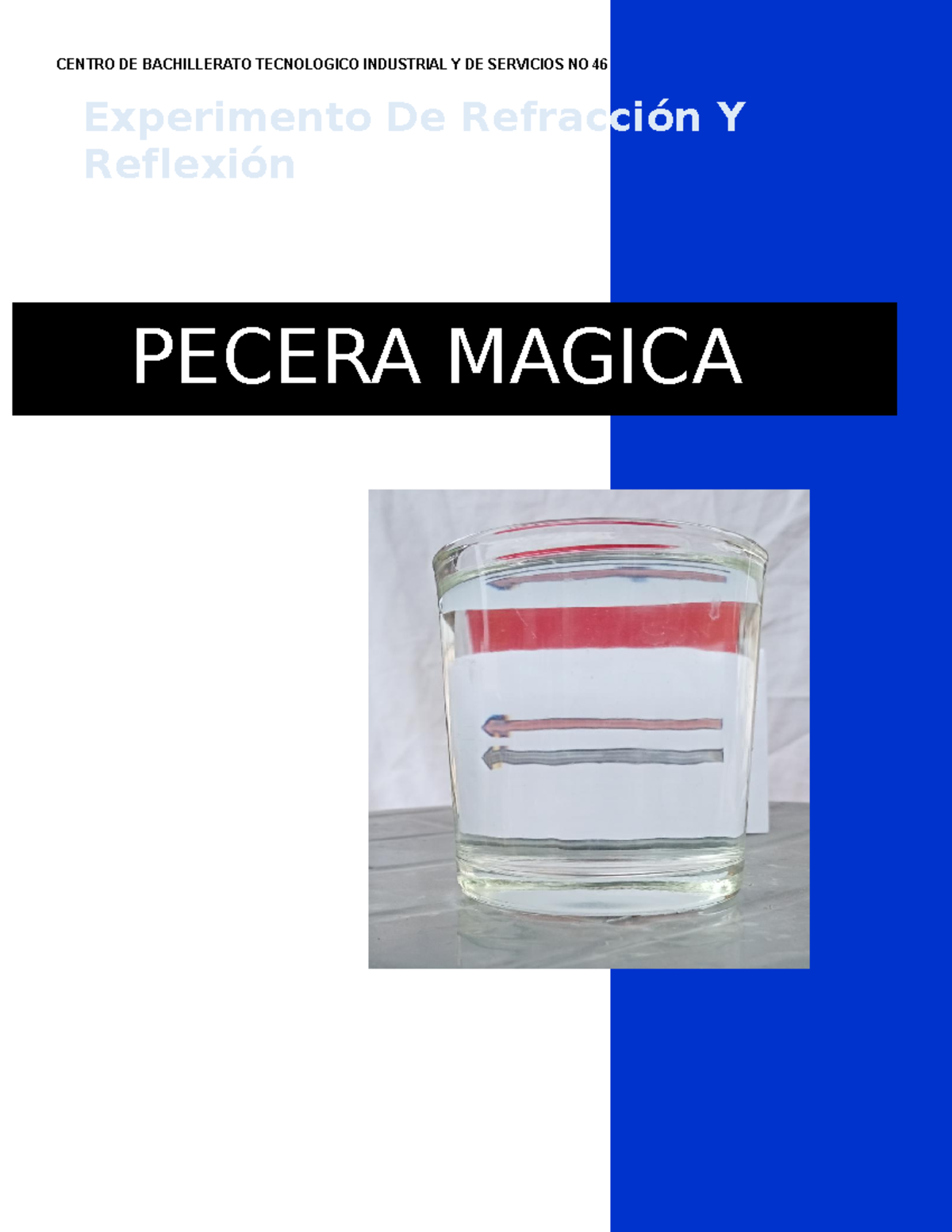 Proyecto De Fisica Experimento Centro De Bachillerato