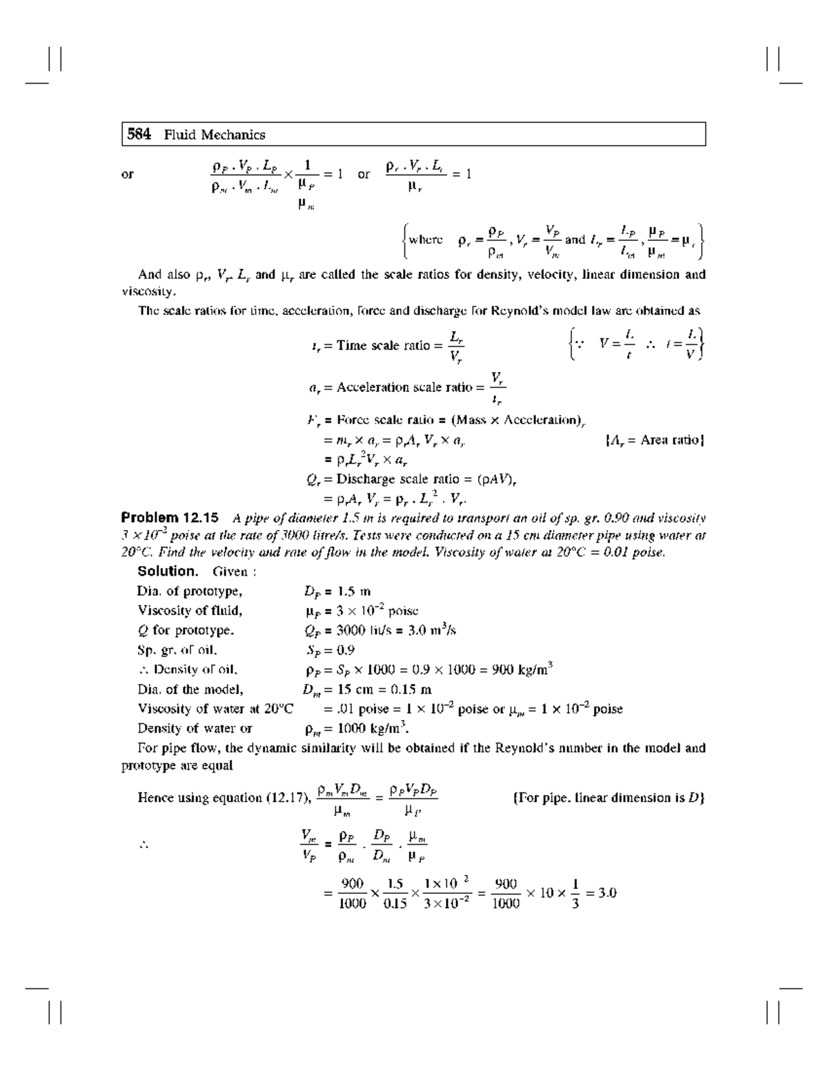 Fluid Mechanics and Hydraulic Machines - Fluid Mechanics And Fluid Flow ...