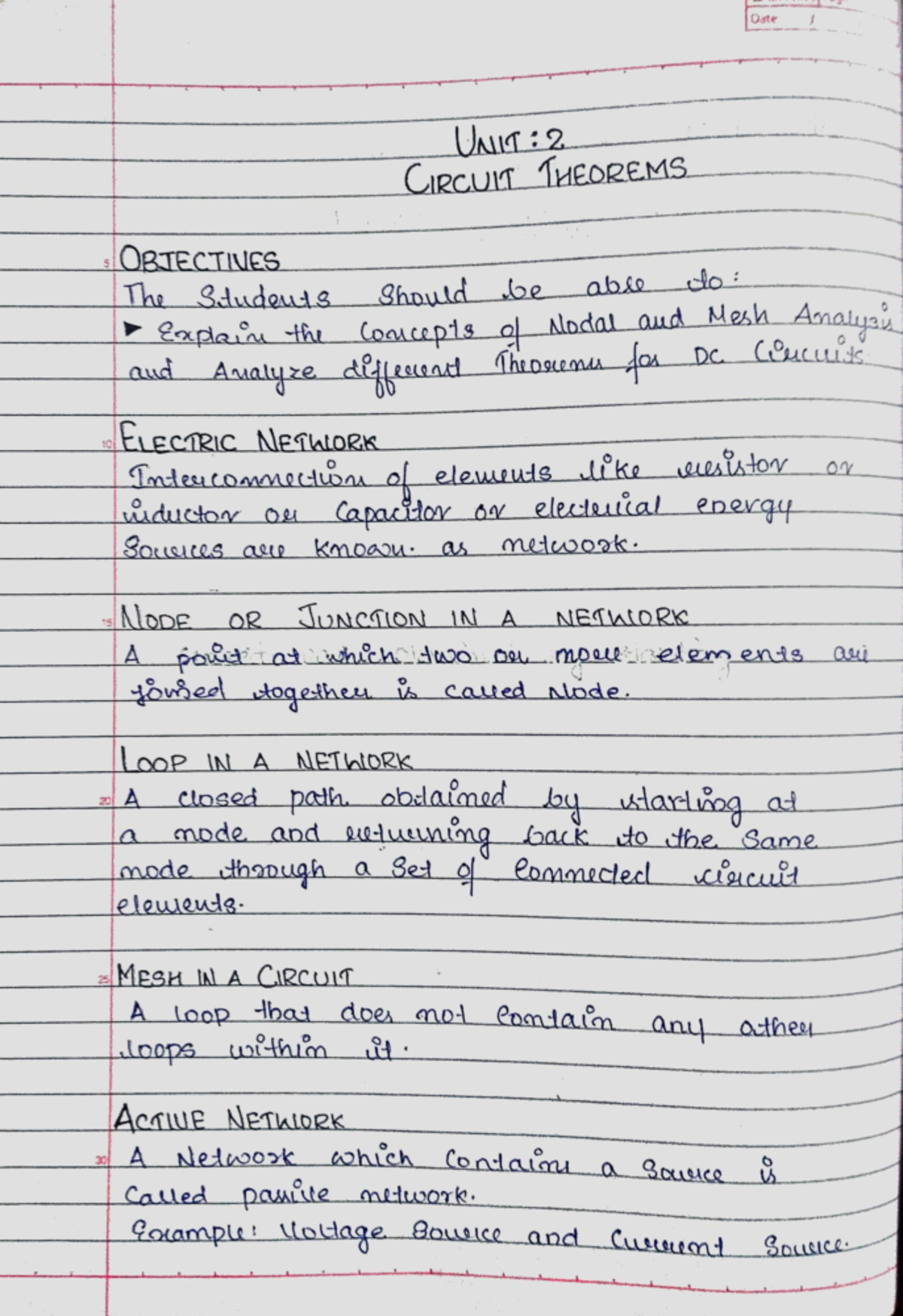 Circuit Theorems - It's a lecture notes - Electrical Engineering and ...