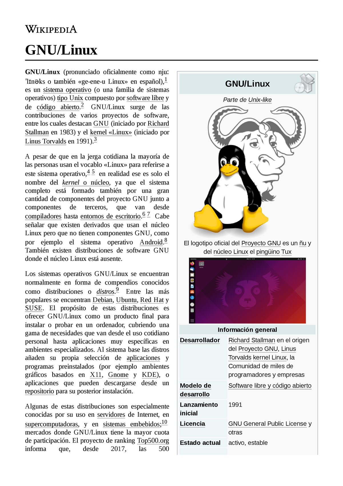 Gnu Linux Gnulinux Parte De Unix Like El Logotipo Oficial Del Proyecto Gnu Es Un ñu Y Del 0870