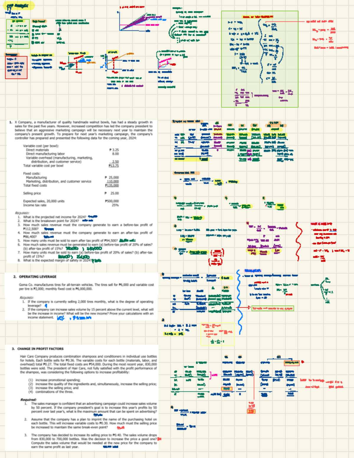 CVP and Break-EVEN Analysis - CVP ↓ Analysis > as # of unts ↑ SPA Cm ...