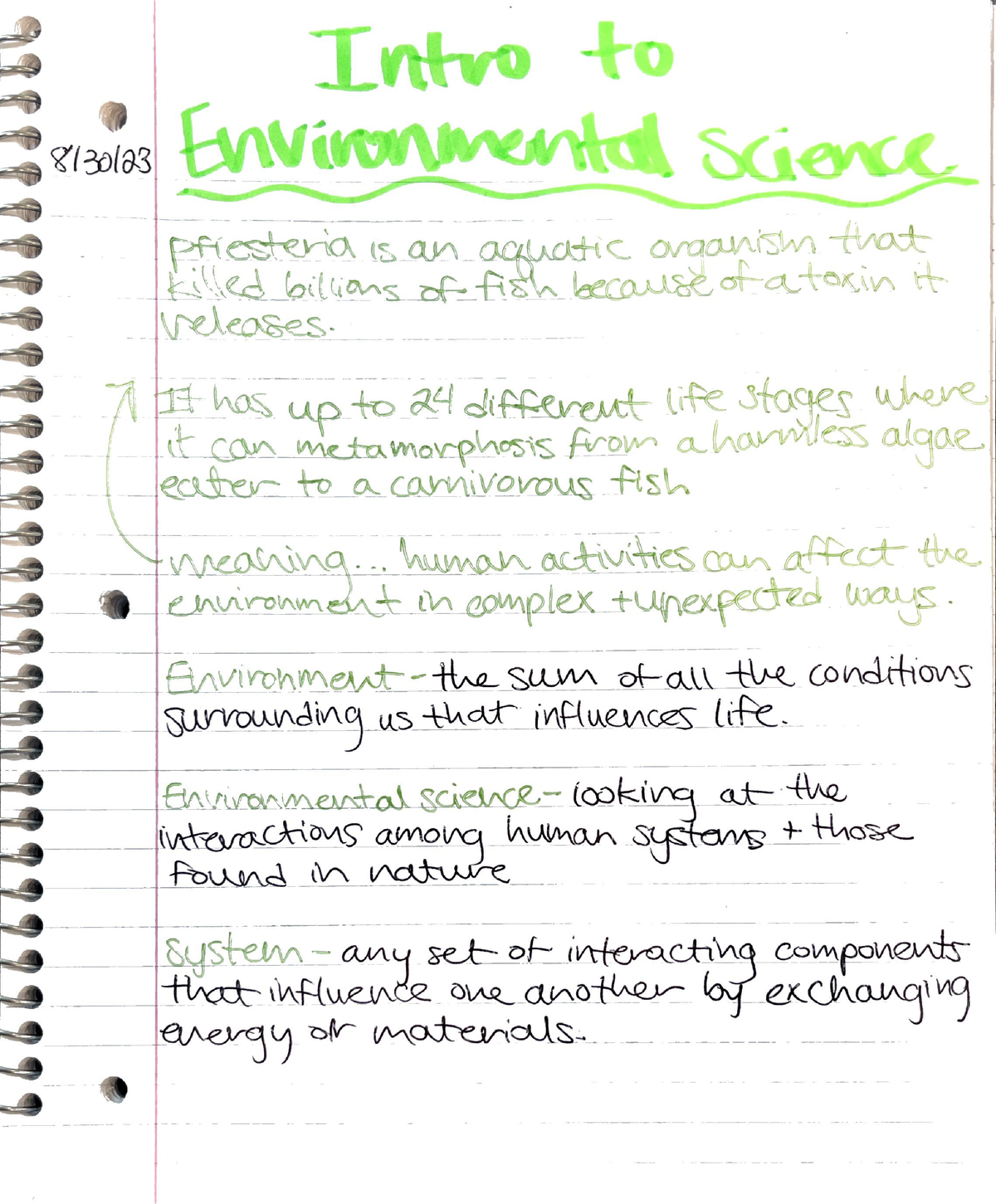 Intro to APES - Notes from AP environmental science textbook. - Studocu