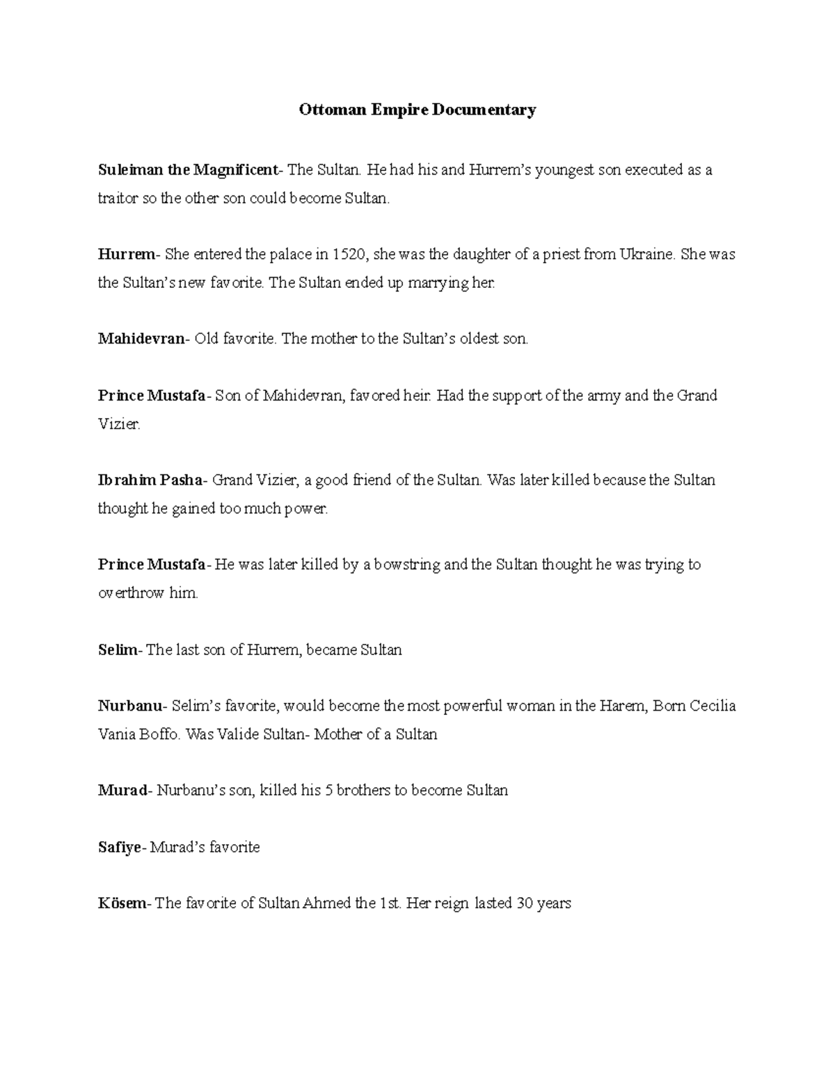 Ottoman Empire Documentary Ottoman Empire Documentary Suleiman the