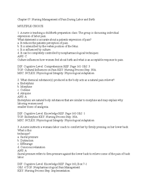 Chapter 10 Nursing Care Of Women With Complications After Birth ...