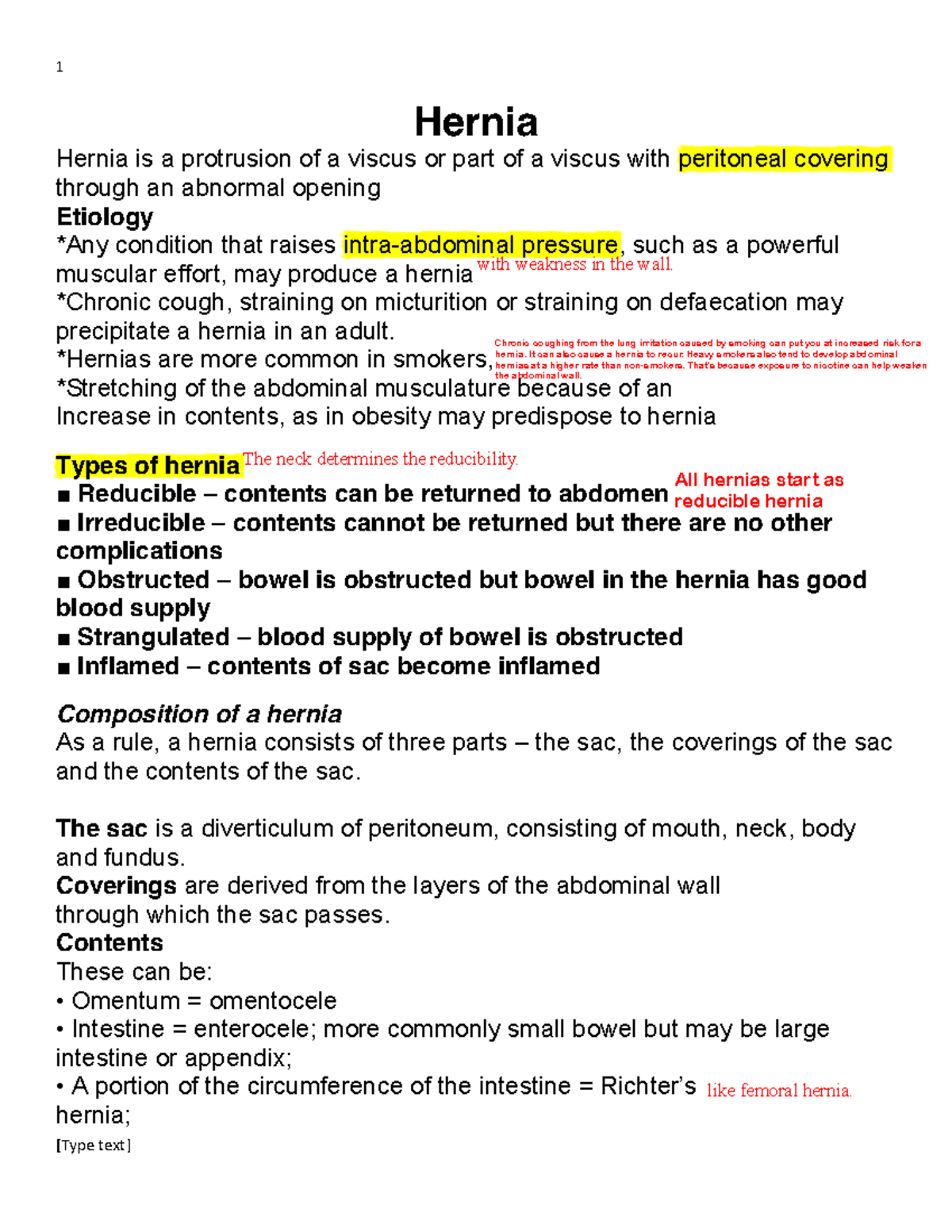 GS2 Hernia sdfsdfa Hernia Hernia is a protrusion of a viscus or