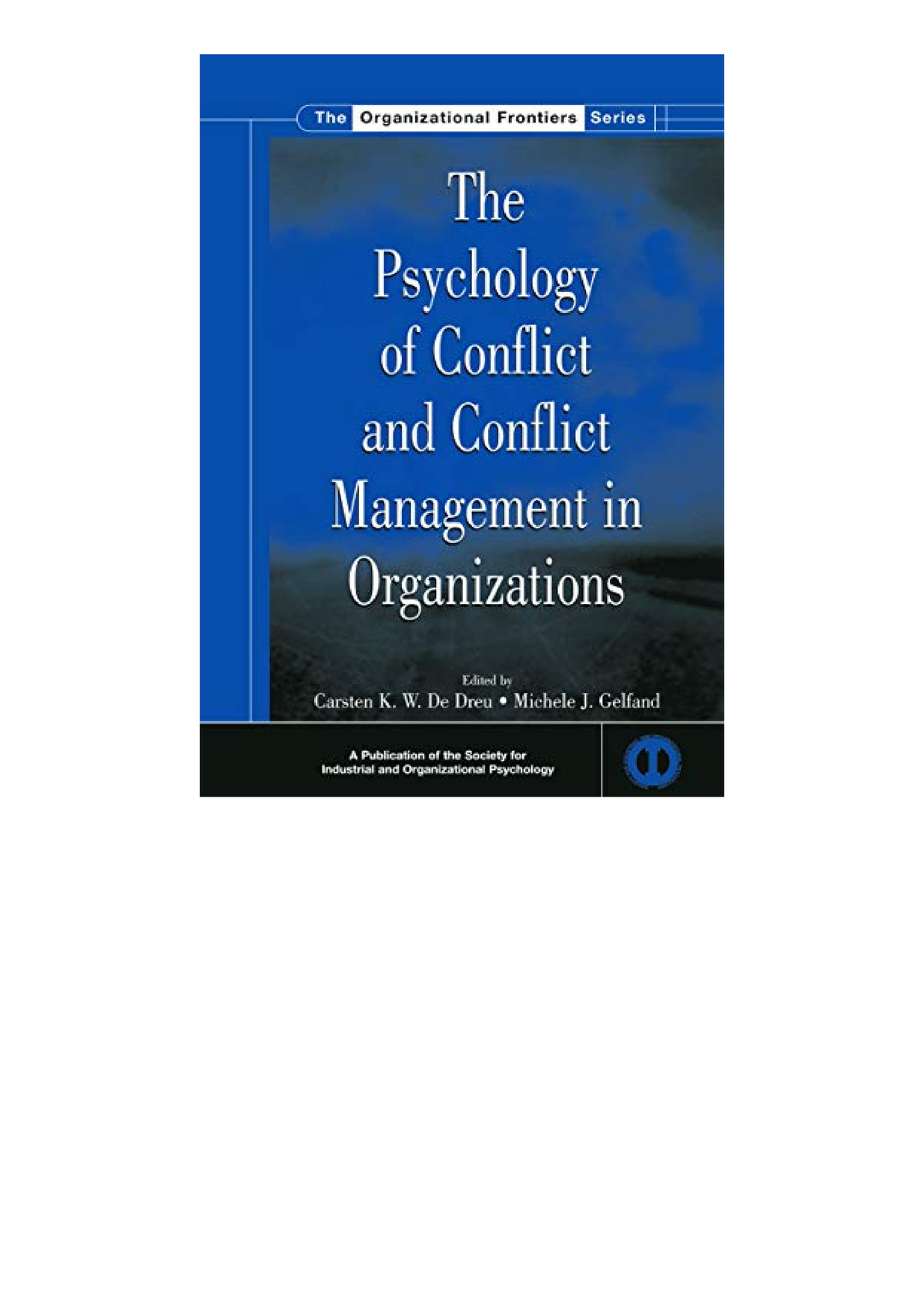 Ebook Download The Psychology Of Conflict And Conflict Management In ...