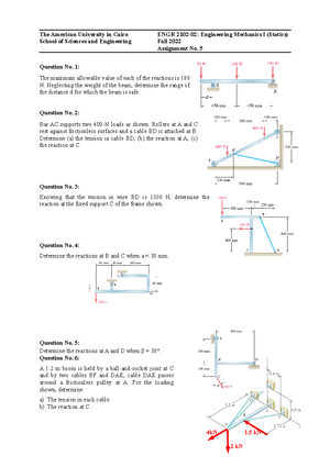 Assignment 2-uploaded - 1 | P a g e Engineering Statistics Assignment 2 ...