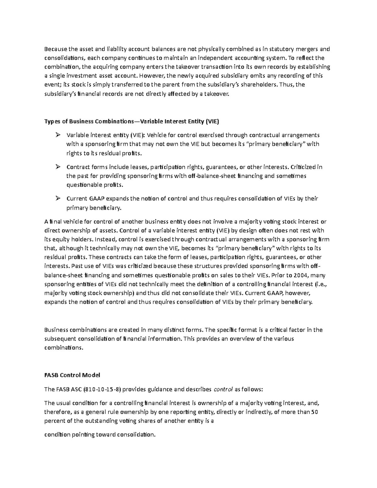 Lecture Notes 2 c - Because the asset and liability account balances ...