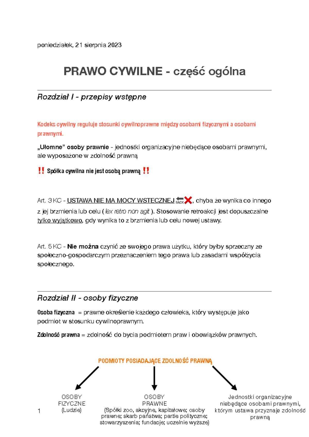 Prawo Cywilne Część Ogólna Pdf Chomikuj