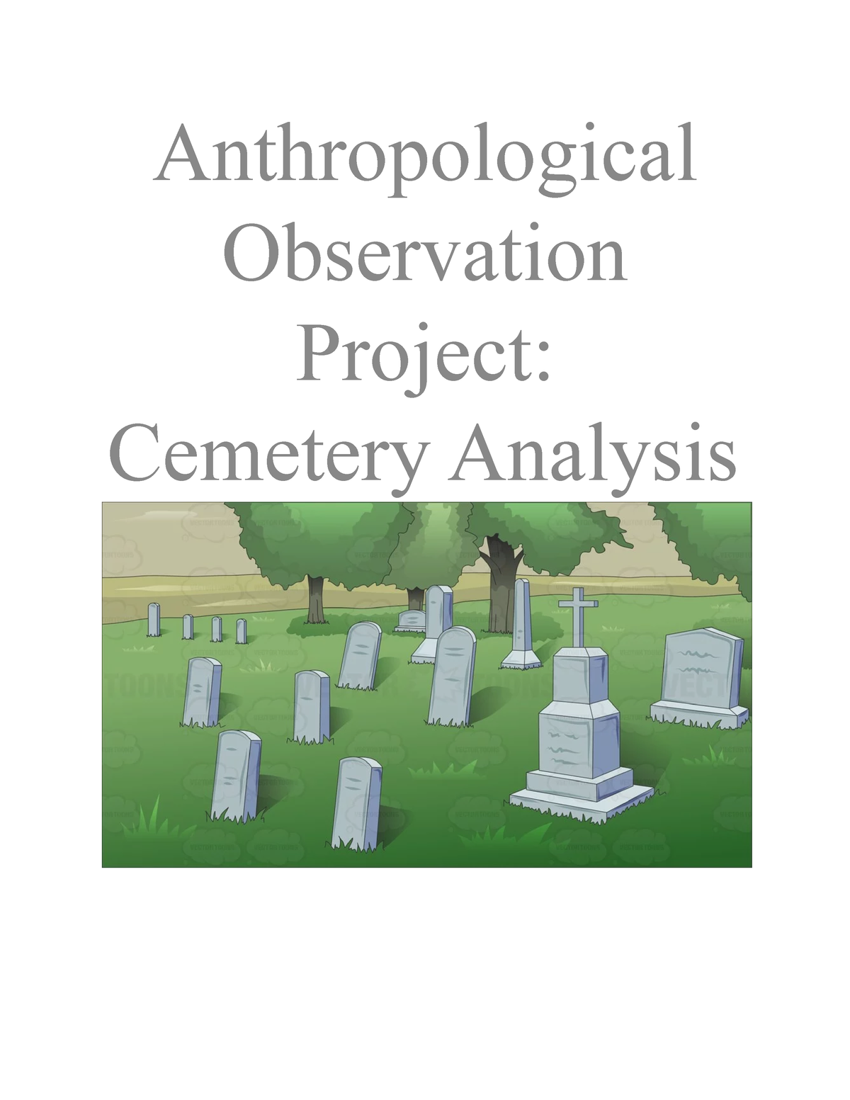 anthropological analysis thesis