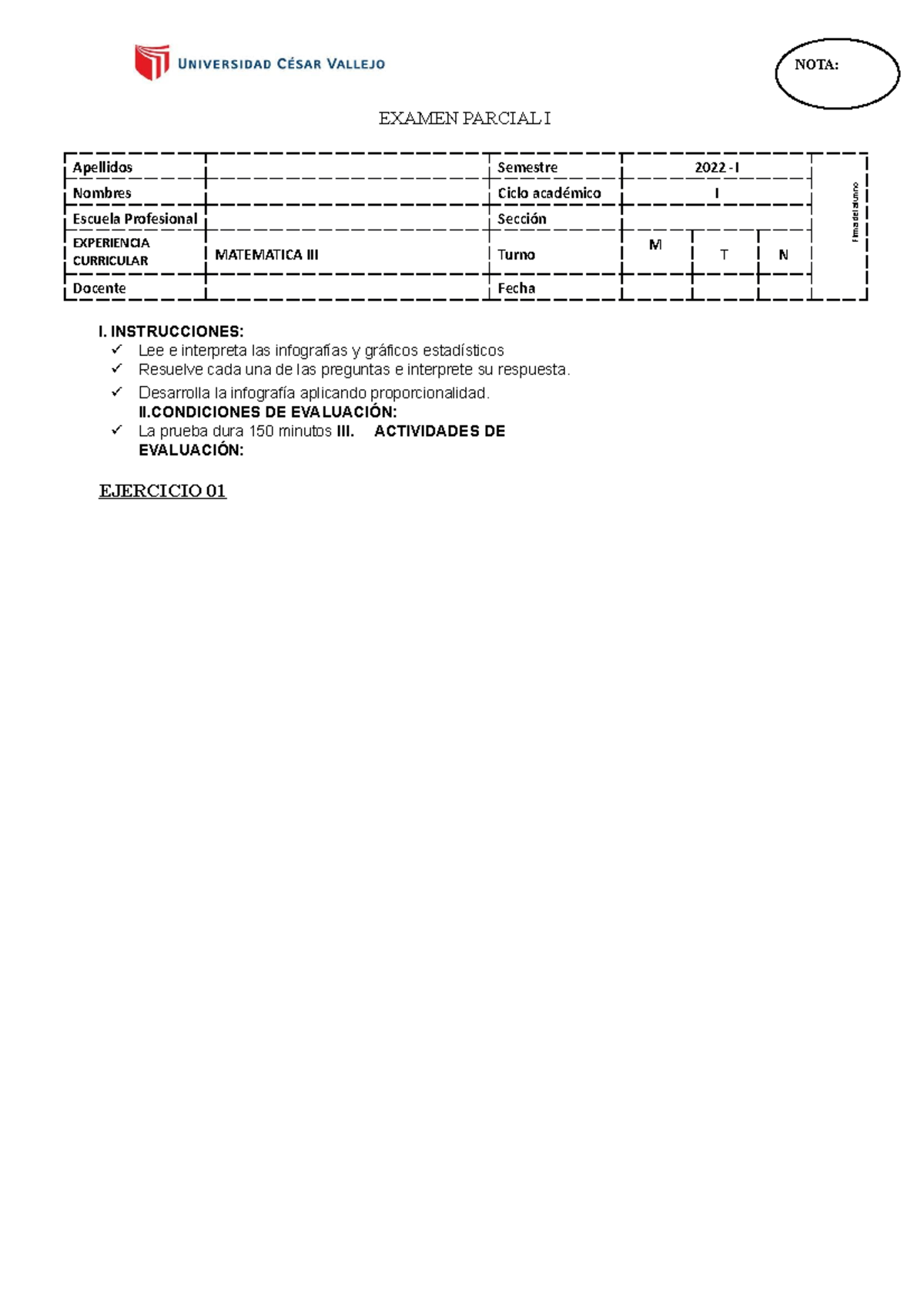 Examen Parcial Suerte Espero Les Sirva Examen Parcial De