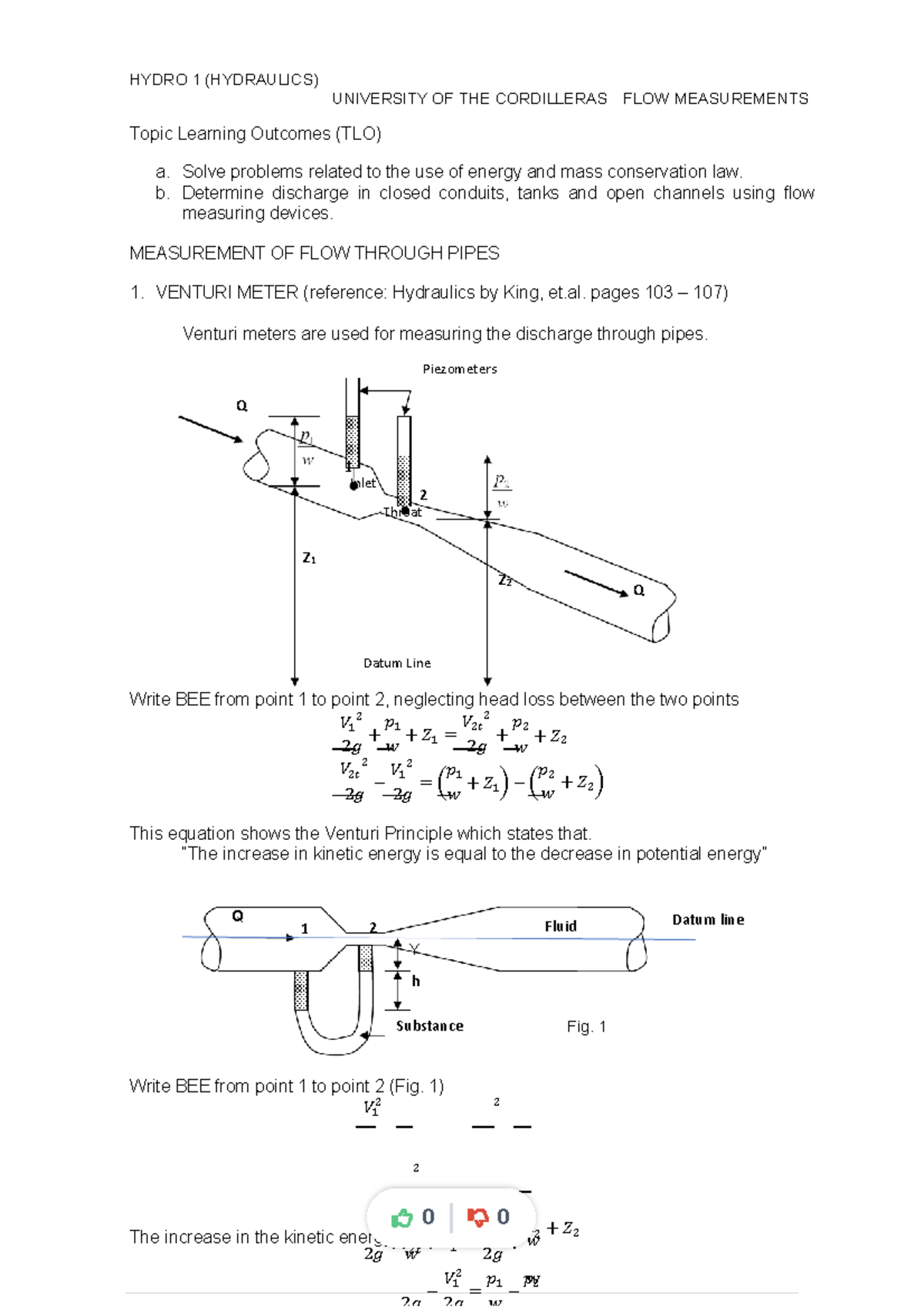 Hydro-1-fluid-flow-measuremnt-venturi-meter-and-nozzle compress - HYDRO ...