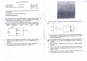 C programming model questions - Computer programming - Studocu