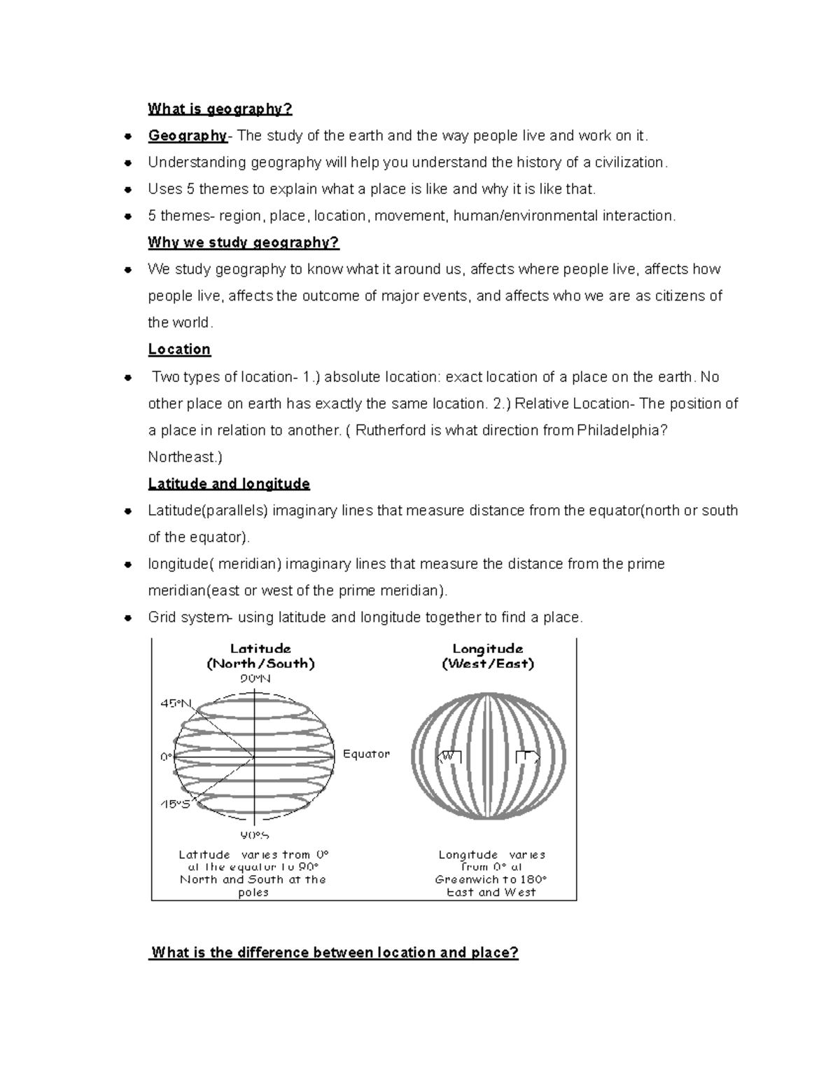 geography-notes-for-test-what-is-geography-geography-the-study-of