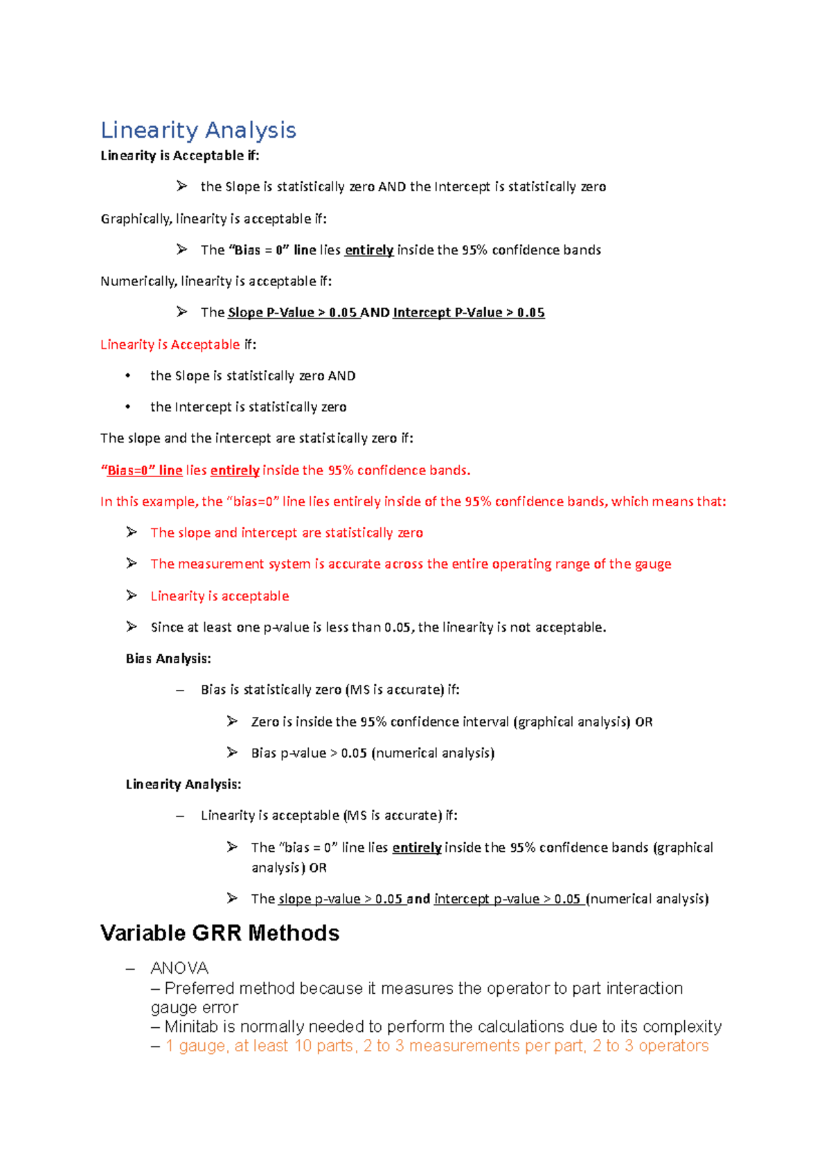 Exam review QUAL8010 Conestoga College Studocu