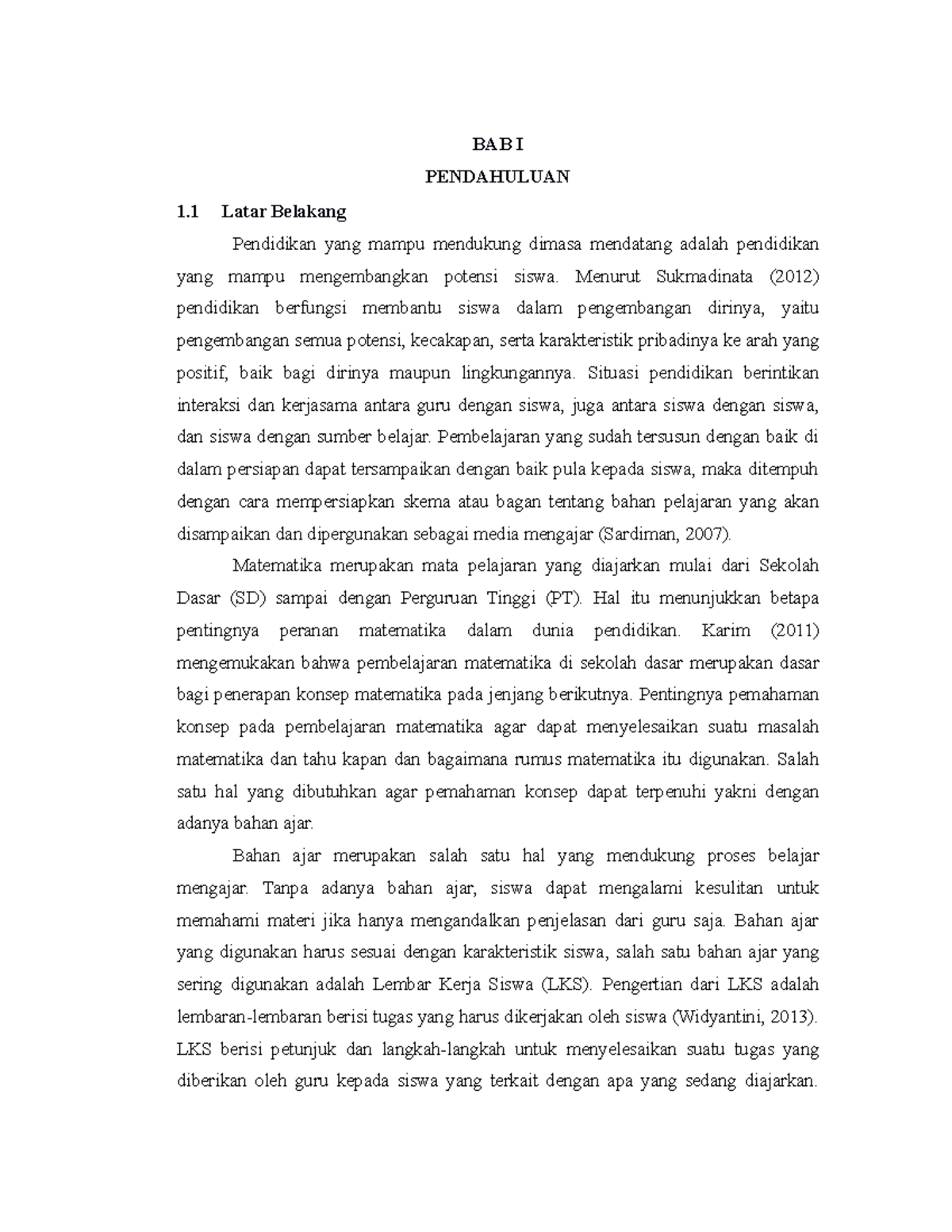 Latar Belakang Penelitian - BAB I PENDAHULUAN 1 Latar Belakang