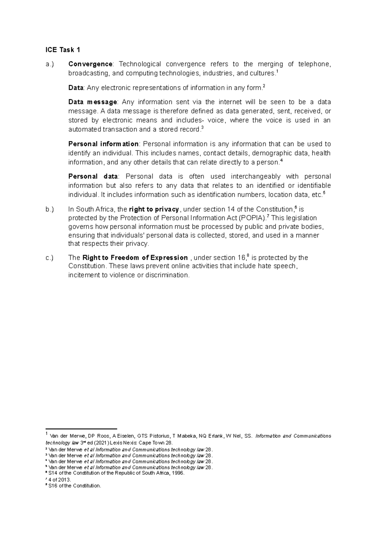 ICE Task 1 - Good for practicing - ICE Task 1 a.) Convergence ...