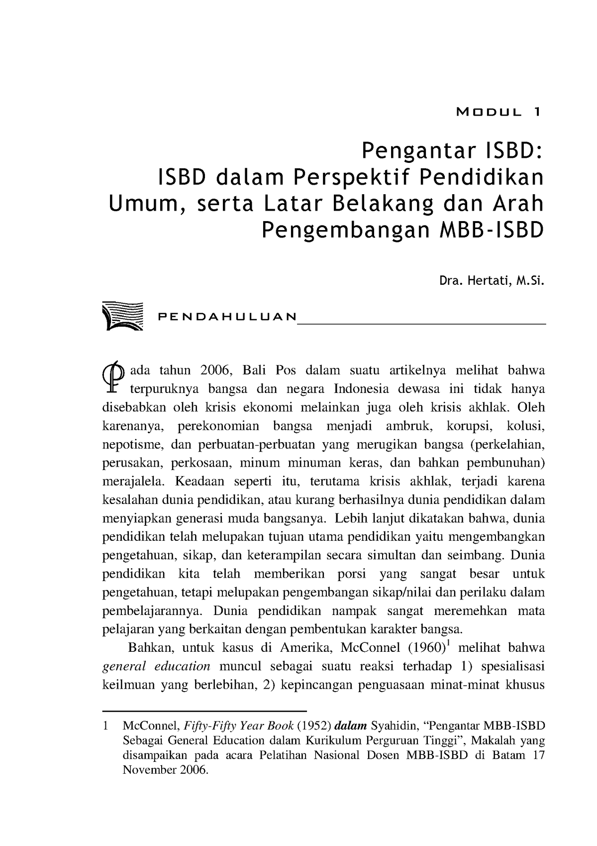 Materi Modul - Pengantar ISBD - - Studocu